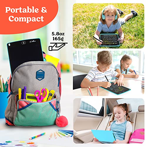 Pillani Doodle Board 10-Inch, Road Trip Essentials Kids, Lcd Writing Tablet For Kids, Magic Led Pad For Ages 3 4 5 6 7 8 Year Old Boys Girls, Coloring Drawing Tablet, Travel Toys #TOP2