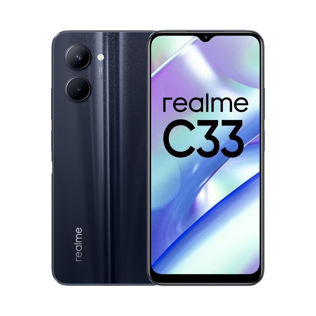 Realme Smartphone C33 Night Sea 6.5" 4gb/​128gb Dual Sim Black