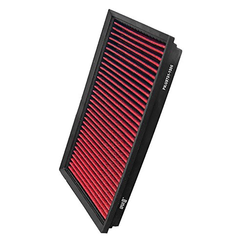 Upgr8 U8701-1506 Hd PRO OEM Replacement High Performance Dry Drop-in Panel Air Filter Red