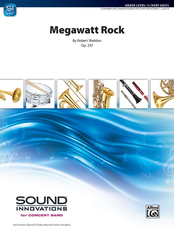 Megawatt Rock: Op.237, Conductor Score & Parts (Sound Innovations for Concert Band)