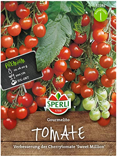 Preisvergleich Produktbild Sperli Premium Tomaten Samen Gourmelito ; Best of Cherrytomaten ; Kirschtomaten Saatgut