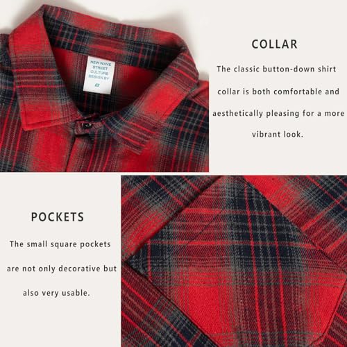 Men's Sleeveless Flannel Plaid Shirt - Light and Breathable, Retro, Suitable for Spring and Summer Casual Wear4