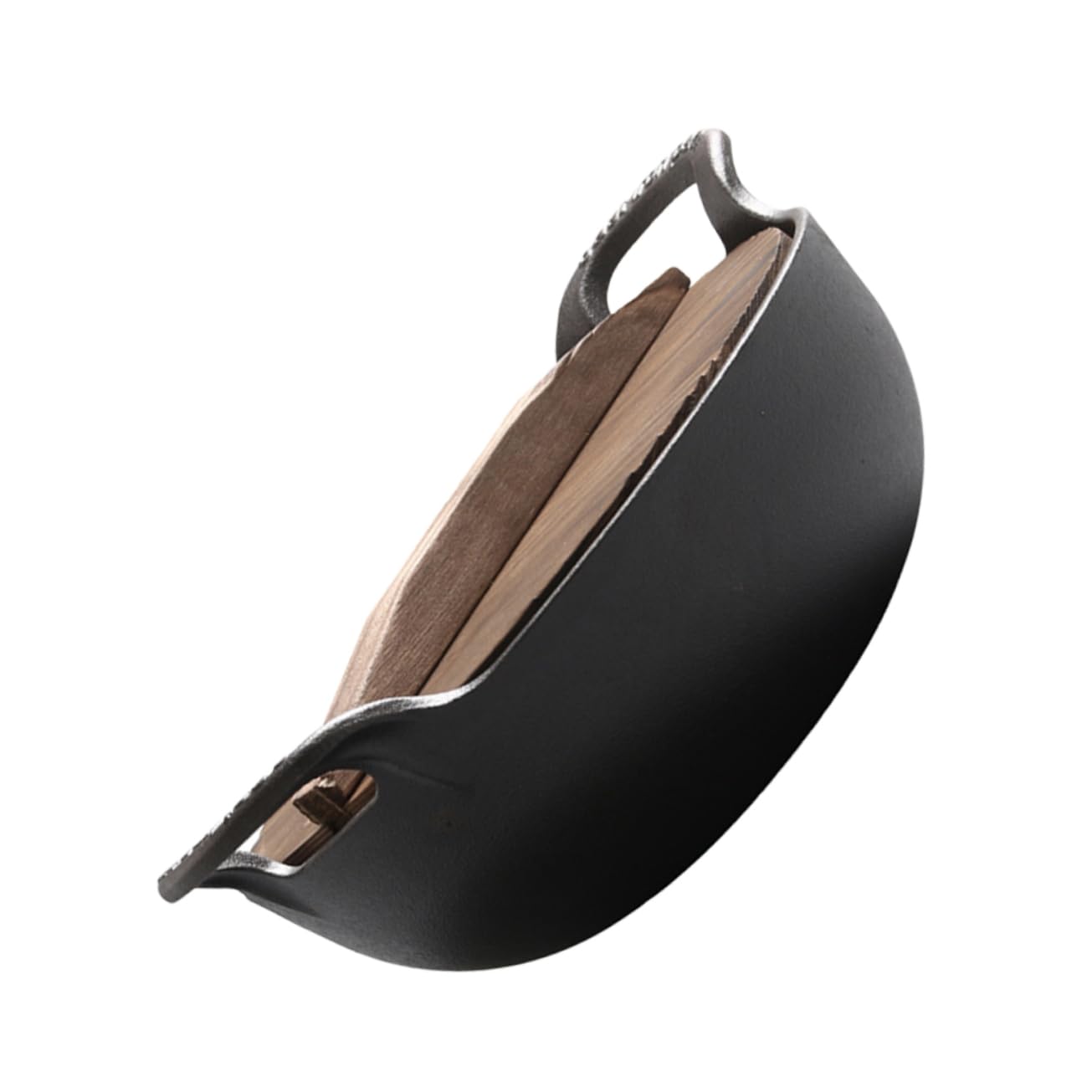 INOOMP Outdoor Cast Grille Griddle Steel Wok Double Propane Stove Wok Pan Broiler Pan for Oven Kitchen Gadgets Frying Pan Kettles Silverware Non Smart Kettle Skillet Lid