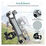 Bike-Phone-Holder-Universal-Motorcycle-Cellphone-Holder-Bicycle-Handlebar-Clip-Stand-Handlebar-Phone-Mount-Color-Green-Green