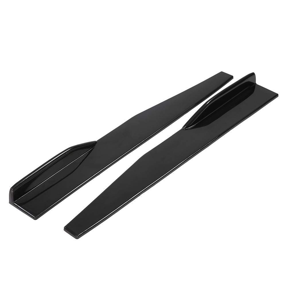 KIMISS ABS Paar Universal Car Side Skirt Splitter Winglet Flügel Canard Diffusor