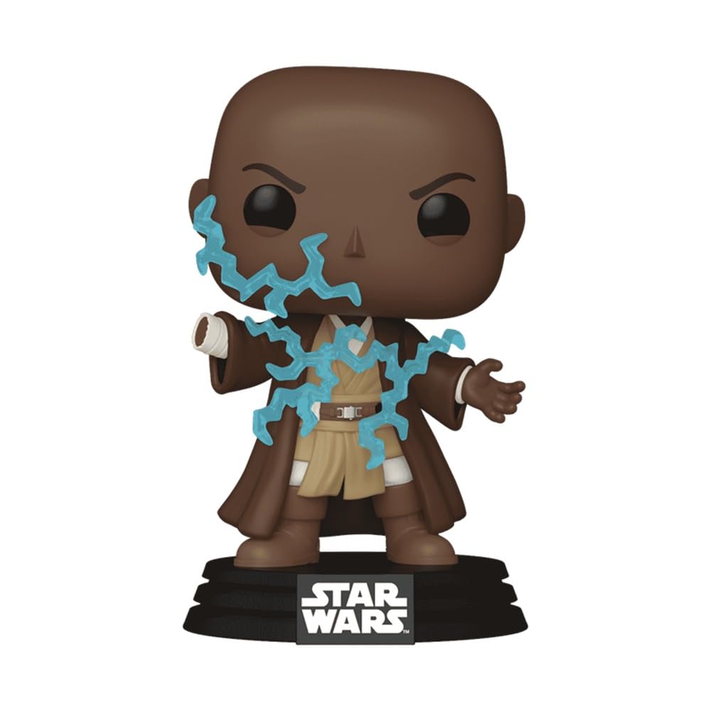 Amazon.com: Funko Star Wars Episode III Mace Windu Force Lightning