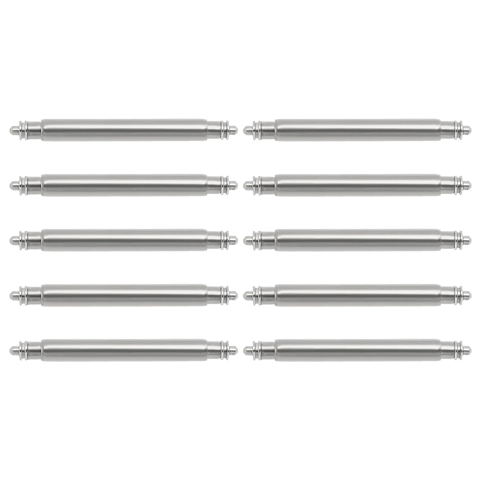 SG Store 10Pcs Watch Pins 2.5mm Spring Bars Watch Strap Thick Pins Stainless Steel Spring Bar Pins Compatible with Seiko SKX007 SKX009 22mm