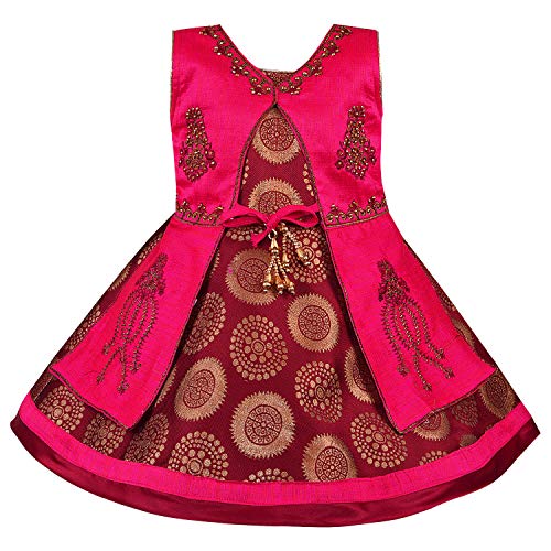 Image of Wish Karo Baby Girls Frock Dress-(fe2767)