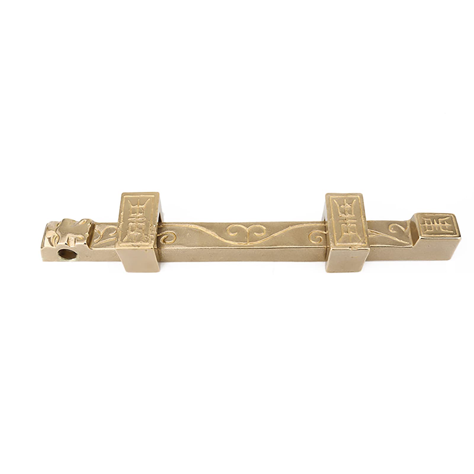 Cgjdfjhe One Color Door Lock， Sliding Barrel Latch Lock Brass Bolt Door Buckle Antique For Doors Windows Fences(36Cm)