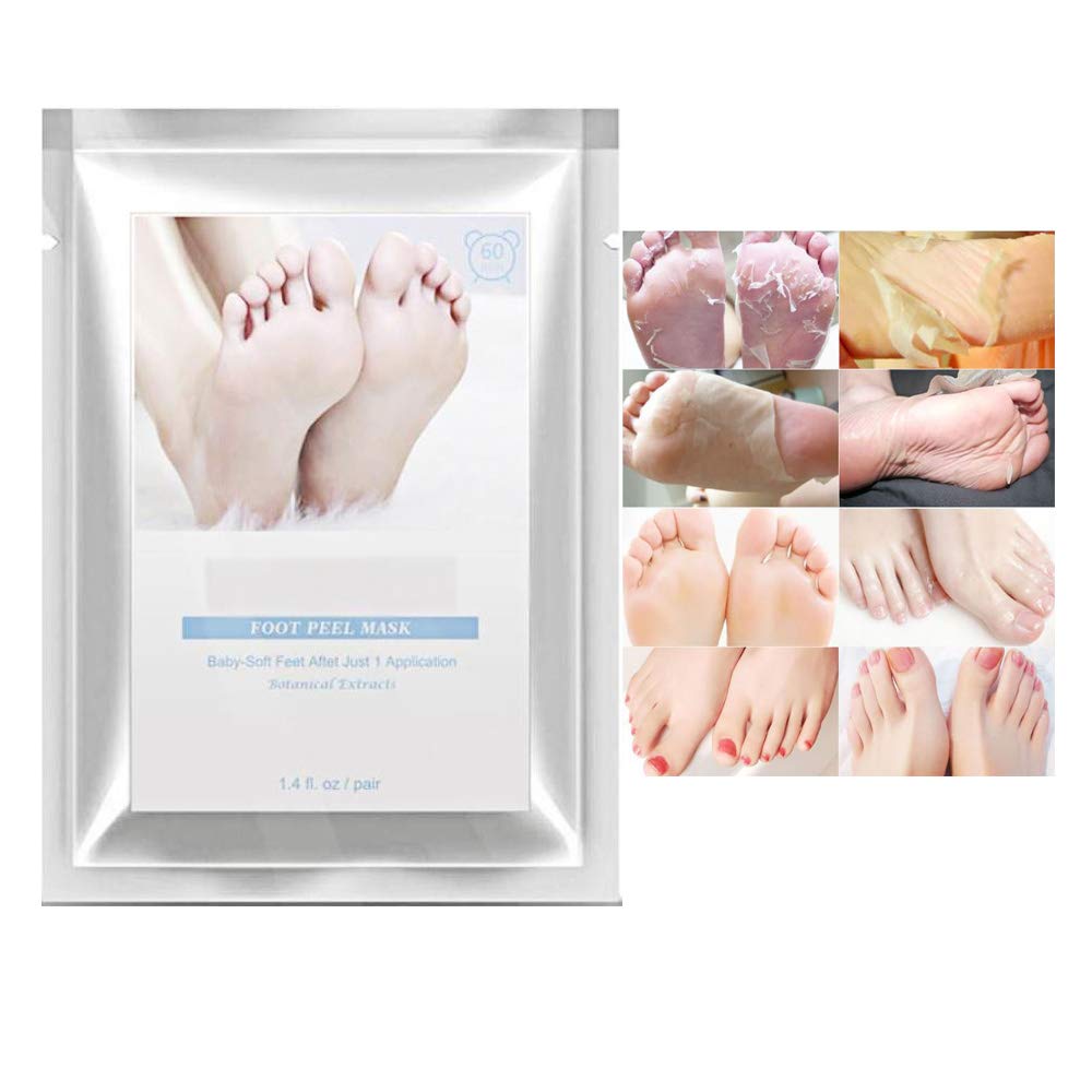 Exfoliating Foot Peel Mask Baby Soft Feet Dead Skin Removal Peeling Cuticles Heel by AdvancedShop