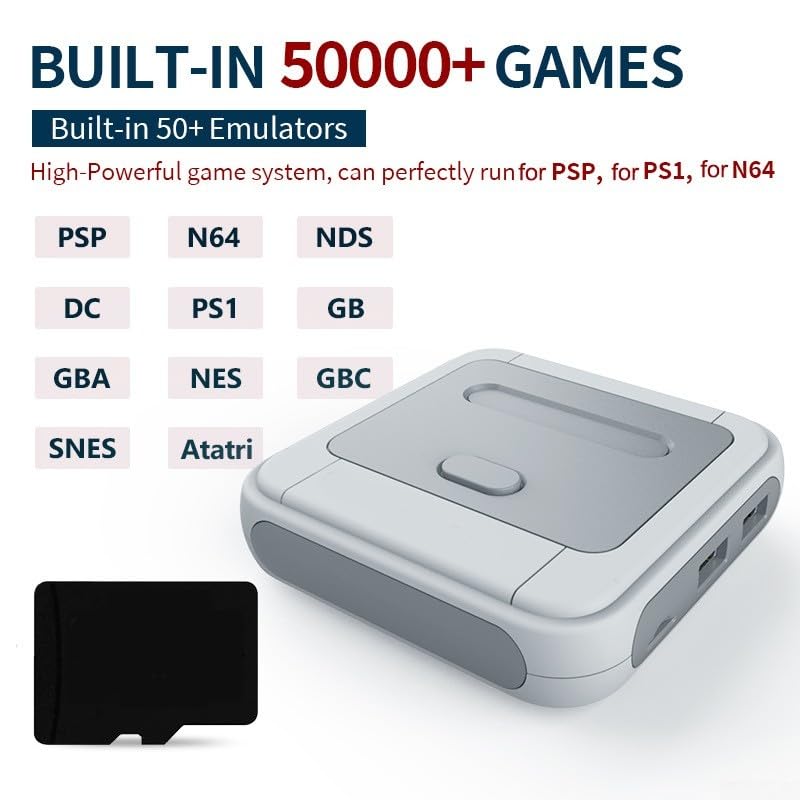 Sblocca il divertimento con la console per videogiochi retrò Game Box X che supporta oltre 33.000 giochi disponibili oggi
