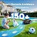 LEBOSBO V3 Robotic Lawn Mower with AI Vision Obstacle Avoidance, Smart APP Control, Low-Noise Operation, Adjustable Cutting Height, No-Go Zones, Ideal Robot Lawn Mower for Lawns Up to 1600 Sq.Ft