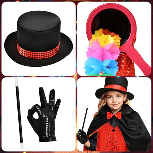 Disfraz de Mago para Niños con Kit de Magia miniatura 5