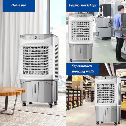 Climatiseur portable robuste avec grand réservoir de 20L pour commerce