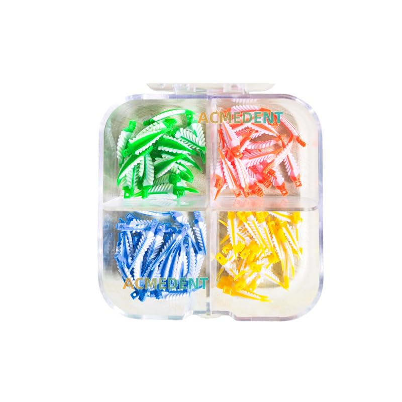 100Pcs Dental Strata Wedges Soft Face Cervical Seal Wedge Diastema Sectional Matrix Band