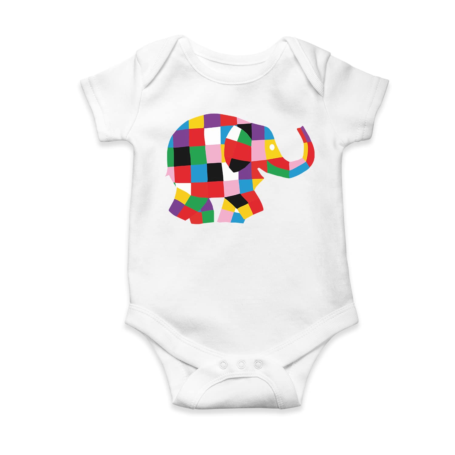 Willow Gifts Men's White Hungry Caterpillar Babygrow Romper Onesie Baby Grow Novelty Fun Cute Childrens Picture Book Eat Friends Classic Beautiful Butterfly Leaf Boy Girl Gift Present (0-3 Months, )