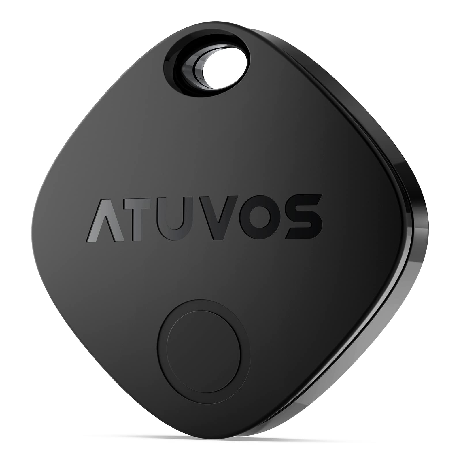 ATUVOS Tracker Bluetooth Item Finder, Compatible with Apple Find My (iOS Only), Replaceable Battery, IP67 Waterproof, for Keys, Luggages, Suitcases, Wallets, Bags, 1 Pack, BlackATUVOS Tracker Bluetooth Item Finder, Compatible…