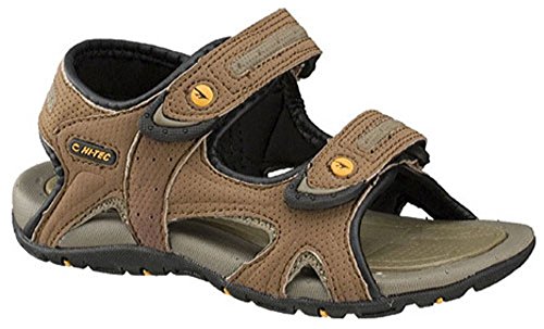 HI-TEC Kids' Owaka Sandals Brown