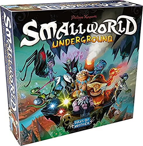 Asmodee Days of Wonder | Small World : Underground | Jeu de société | À partir de 10 Ans | 2 à 5 Joueurs | 30 à 90 Minutes