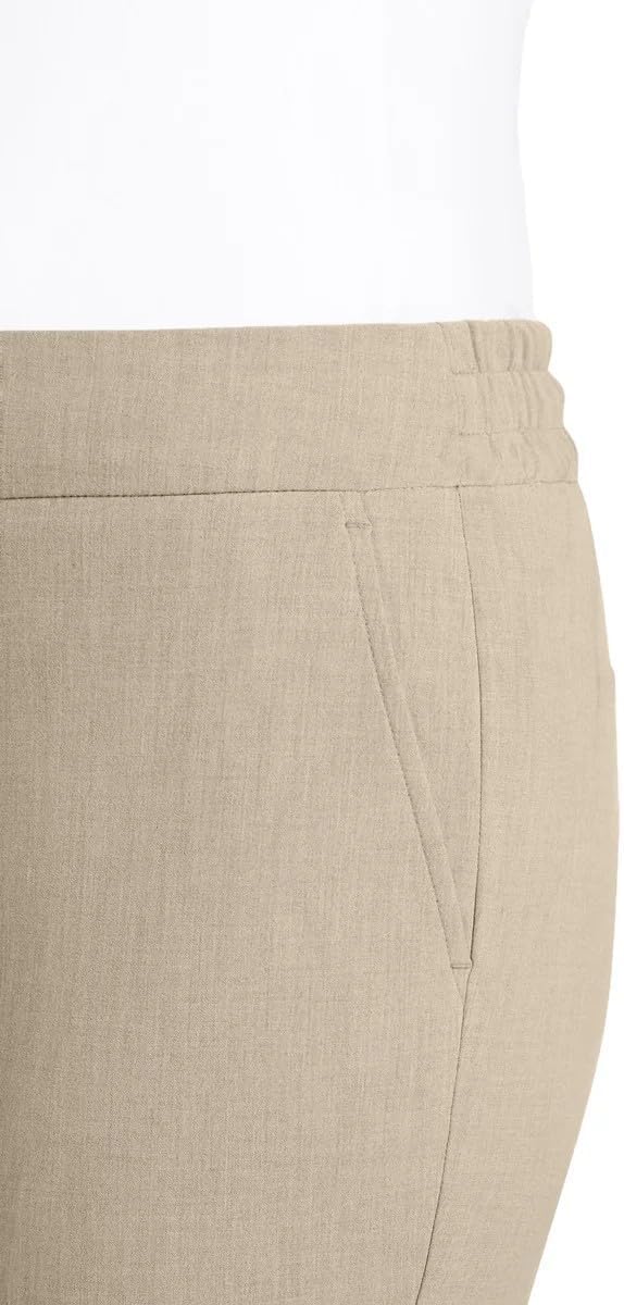 Hilary Radley Women's Pull-on Dress Pants, 4-Way Stretch, Elastic Waist, Front Pockets - Image 3