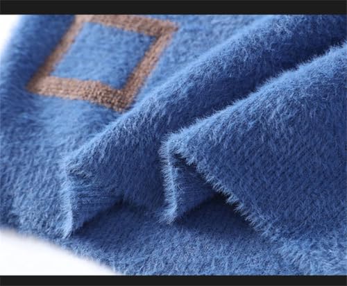 Men Sweater Harajuku Streetwear Knitted Sweaters O-Neck Pullover Clothes4