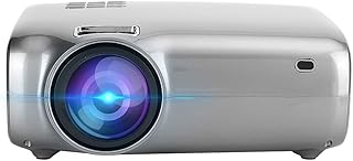 Wireless Mini Projector, Full HD 1080P Supported 3200LMS Home Video Projector USB Memory Card VGA AV, Portable Movie Projector Same Screen Projector with 20,000 Hrs LED Lamp