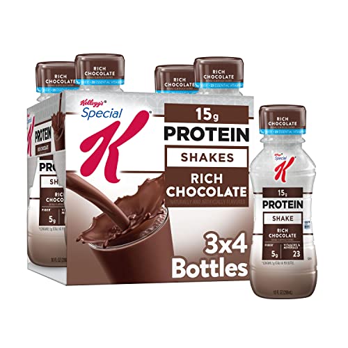 Kellogg's Special K, Protein Shakes, Rich Chocolate, 40fl oz (3 Count)
