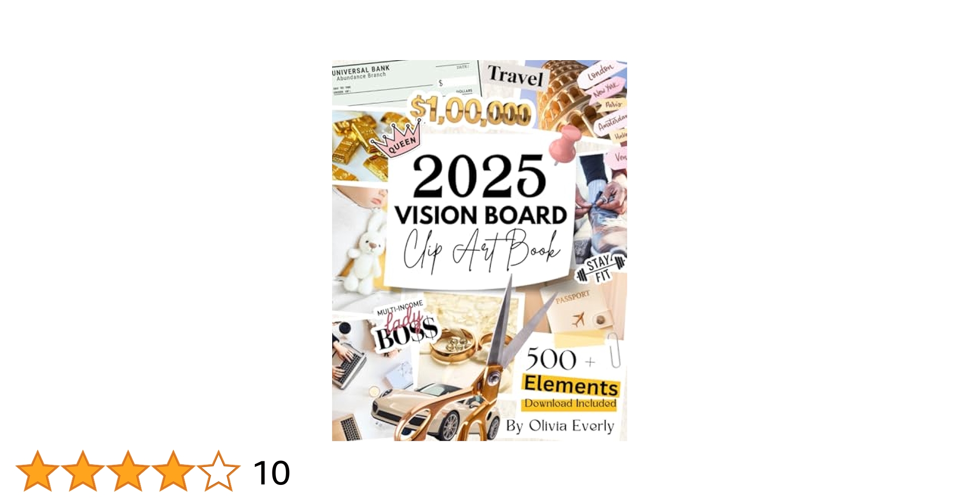 Printable Vision Boards 2025 2025 Vision Board Kit - 1000+