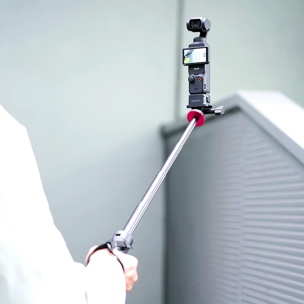 Amazon | MAXCAMはDJI Osmo Pocket 3用自撮り棒に適合します 51cm延長