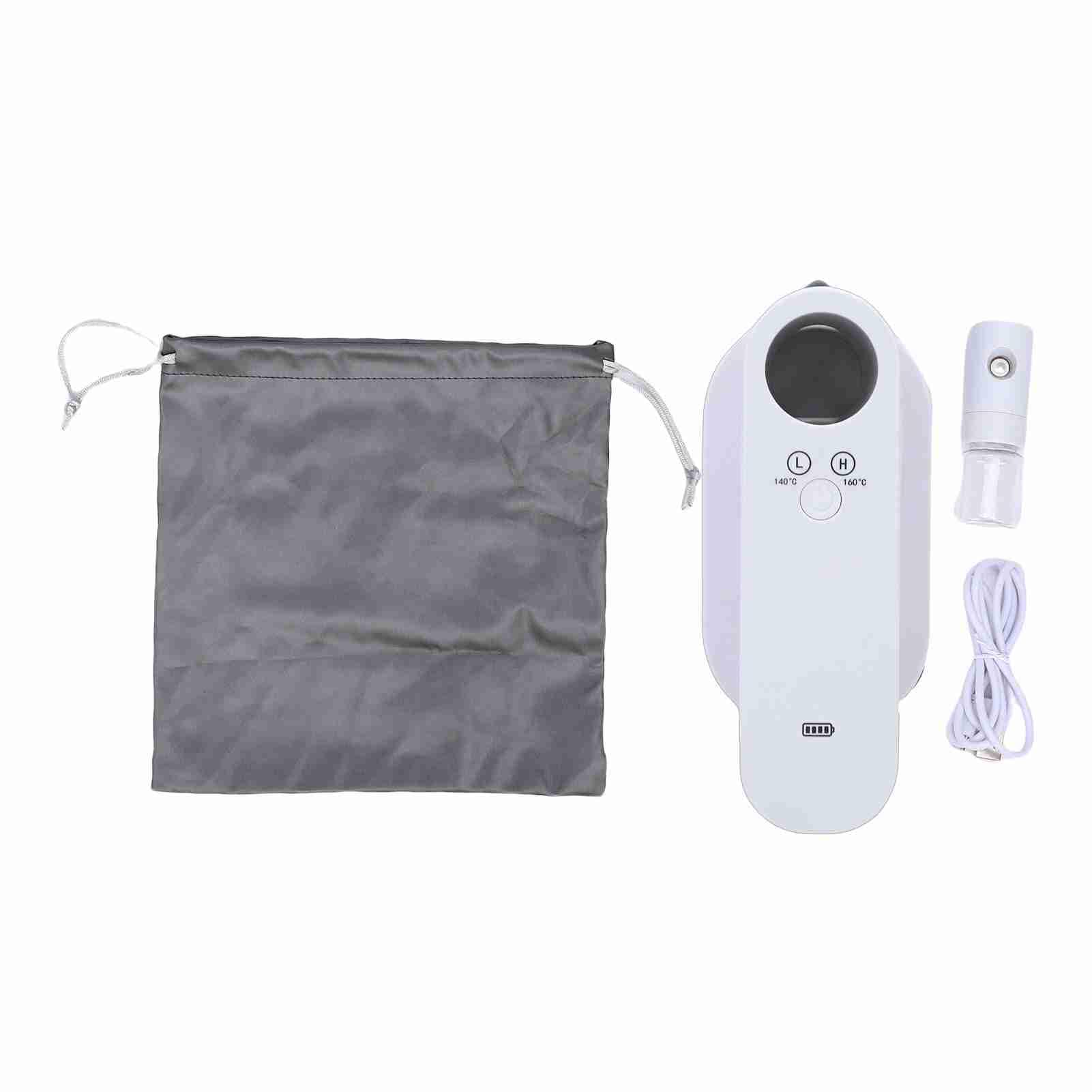 Plancha Eléctrica Inalámbrica para Uso en Seco y Húmedo, Plancha Compacta y Ligera para Viajes, Dormitorio, Hogar, 5200mAh, 393g