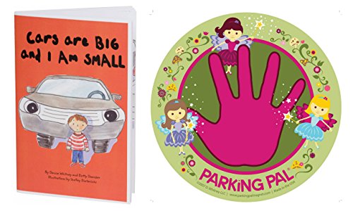 Magnet + Children's Safety Book Combo – Toddler Parking Lot Safety Set – Teaches Kids to Wait Safely by the Car – Made in USA – Great for Autism, Preschool &amp; Daycare – Fairies