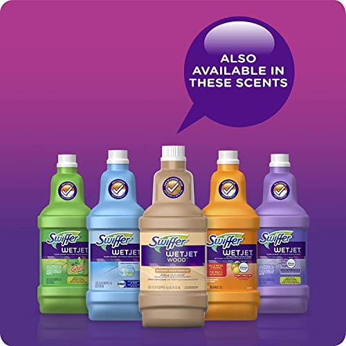 Image of Swiffer Floor Cleaner Solution Refill, Lavender, 42.2 Fl Oz, Pack of 4
