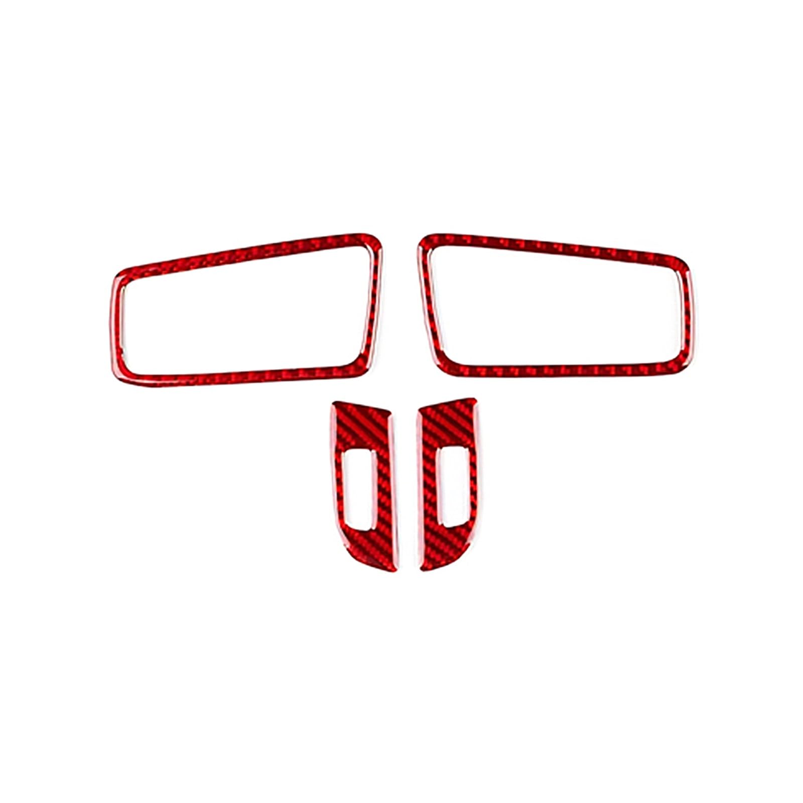 Dashboard Outlet Cover Compatible with Toyota for RAV4 XA50 2019-2025 LHD RHD Car Side Air Vent Trim Frame Air Outlet Decorative Cover Sticker