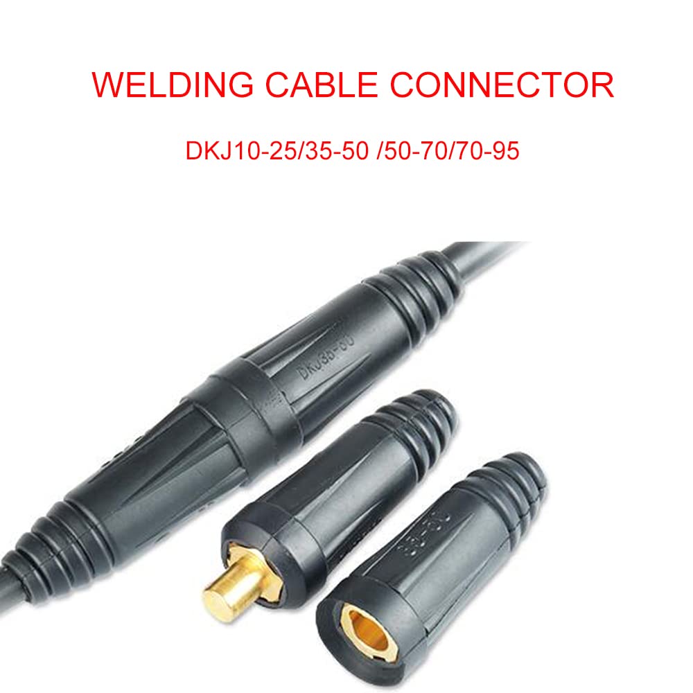 1Pcs 70-95MM TIG Welding Cable Panel Connector-Plug or Socket DKJ Quick Fitting Quick Connector, Plug(Male) - Image 4
