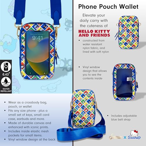 Image of Sonix x Sanrio Phone Pouch - Universal Smartphone Purse and Wallet, Crossbody and Shoulder Bag | Hello Kitty & Friends Sports