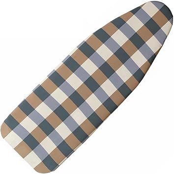 3512/3913/4313/4715 Ironing Board Cover and Pad, Iron Board Cover with 2* Padding, Table Top Ironing Board Cover, A Variety of Patterns AvailableBrown,39x13in/100x34cm