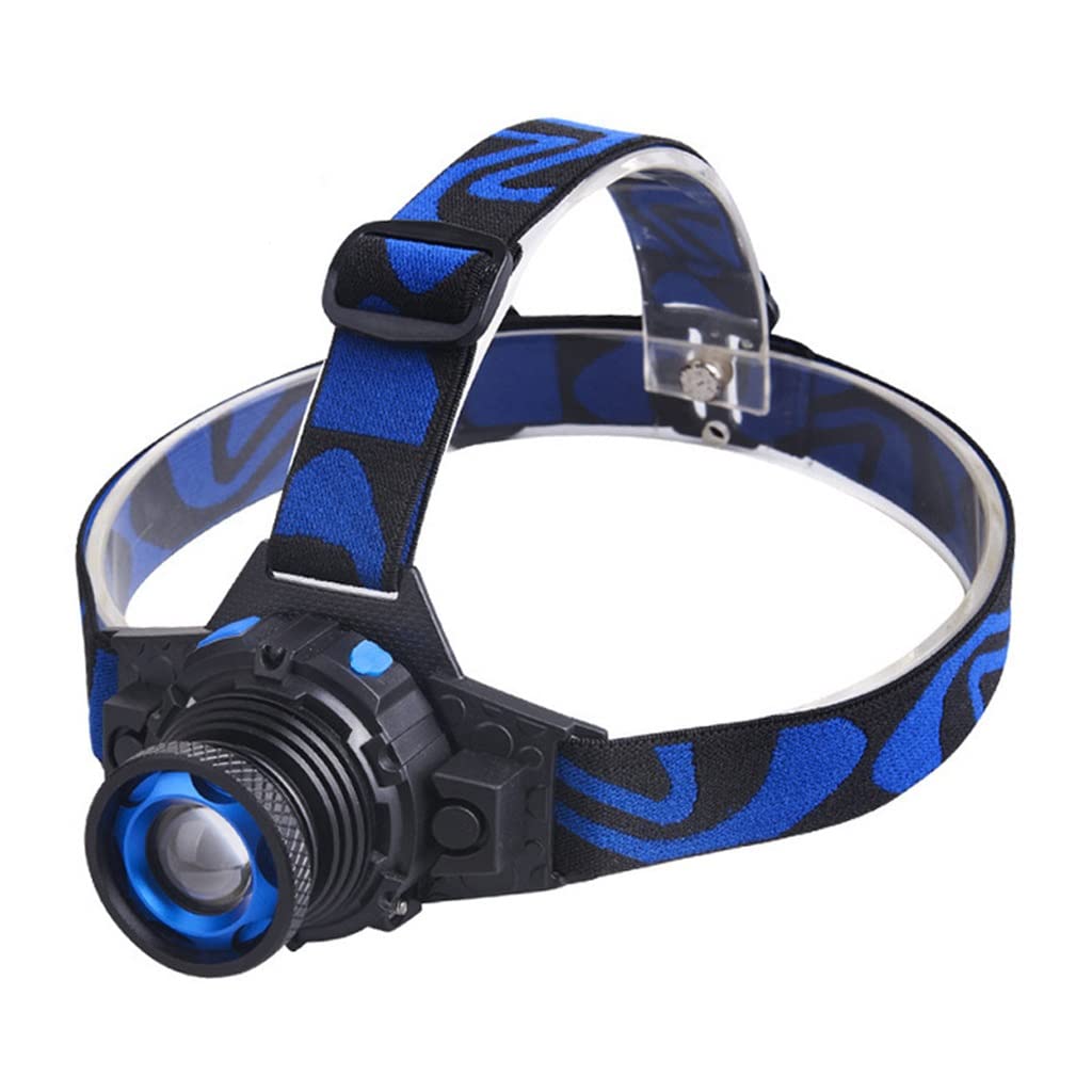 OYYMTE LED Strong Light Long-Range Headlight Rotary Focusing Direct Charging and Portable Night Fishing Remote Searchlight