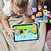 Kids Tablet 10 Inch,Tablet for Kids Android 14,3GB+64GB,8-Core CPU,2.4/5G WiFi WiFi 6,12H Battery Life,Parental Control,1280x800 HD Display,Dual Cameras,Shockproof Case,Pre-Installed Educational Apps
