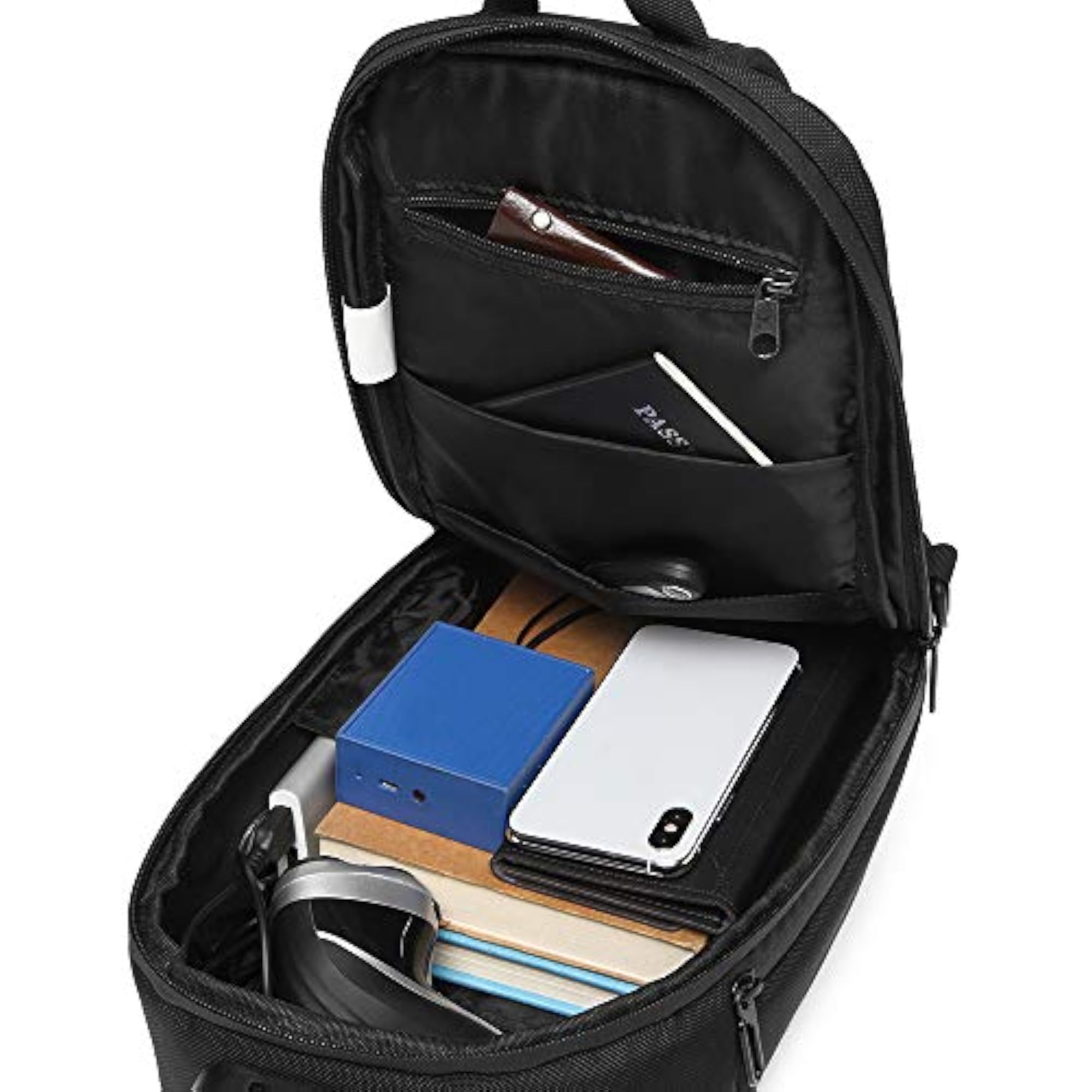 Portable Multi-Function Man Chest Bag with USB Charge