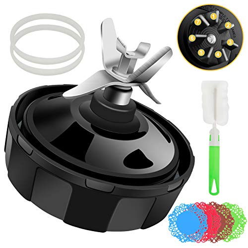 ADPON 7 Fins Ninja Blades Replacement,Nutri Ninja Blender Replacement Parts,Professional Extractor Blade Accessories for Ninja Blender Auto iQ BL482 BL487 BL480D BL486CO