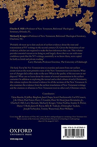 The Early Text Of The New Testament #TOP1