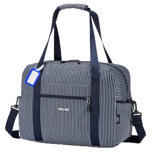 SPAHER Bolsa de Viaje 40x30x20 Wizzair Vueling Equipaje de Mano Bolsa de Deporte Gimnasio Impermeable Bolsos Maternidad Hospital Fin Semana Mujer Hombres Cabin Duffle Bag Gym Bag