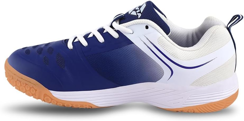 Nivia HY-Court 2.0 Badminton Shoe for Mens | Rubber Sole Shoes with Upper Mesh for Sports, Badminton, Volleyball, Squash, Table Tennis, Nonmarking Sole