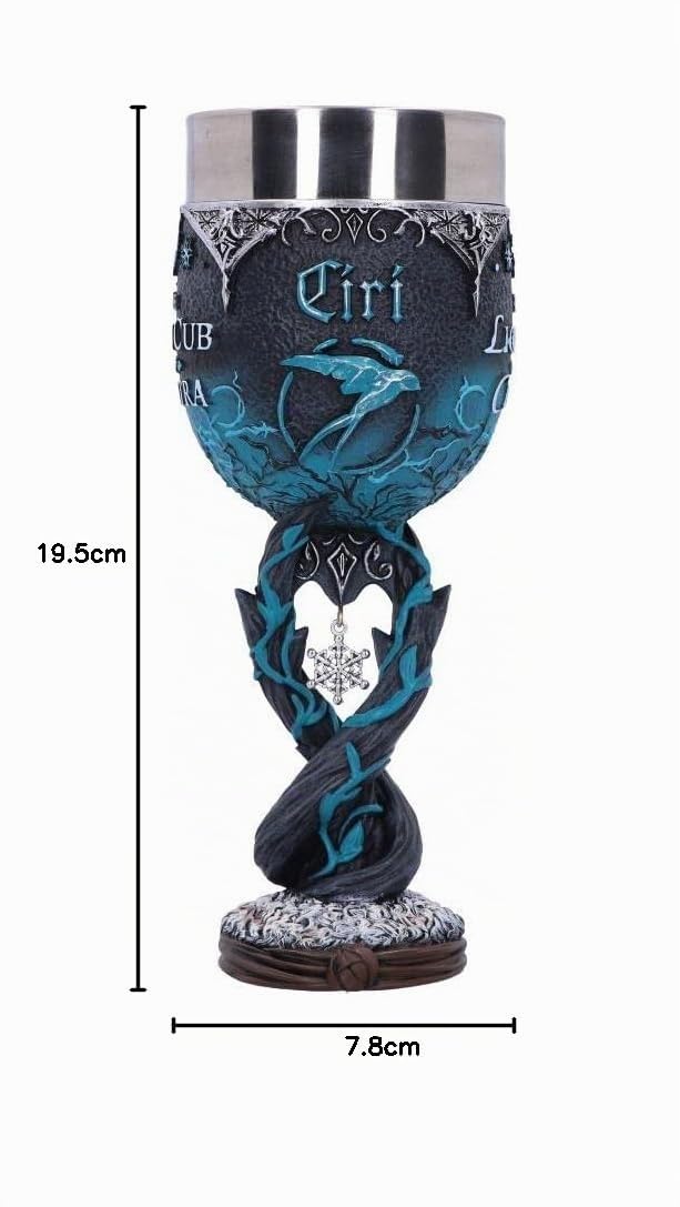 Nemesis Now The Witcher Ciri Unisex Kelch Standard Polyresin Fan-Merch, Gaming
