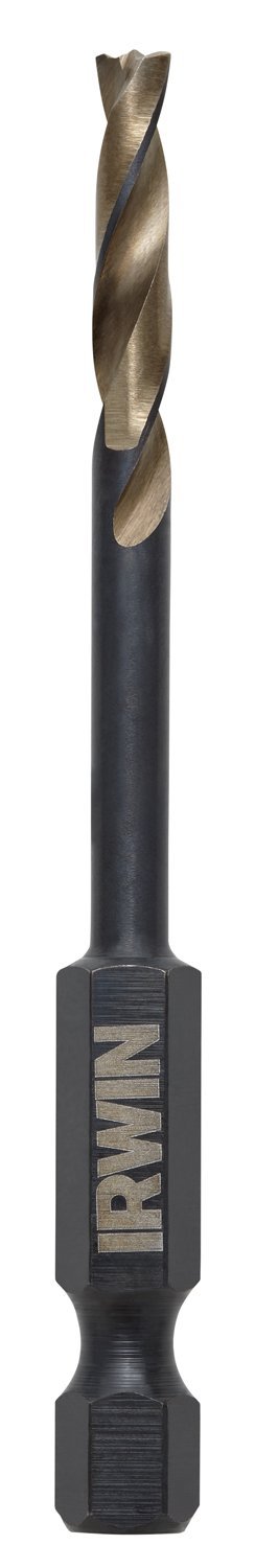 IRWINTools 1871027 Impact Performance Series 5/32-Inch Turbomax Black and Gold Drill Bit
