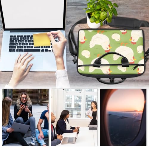 Bolsa maletín para laptop unisex 14-15 pulgadas miniatura 5