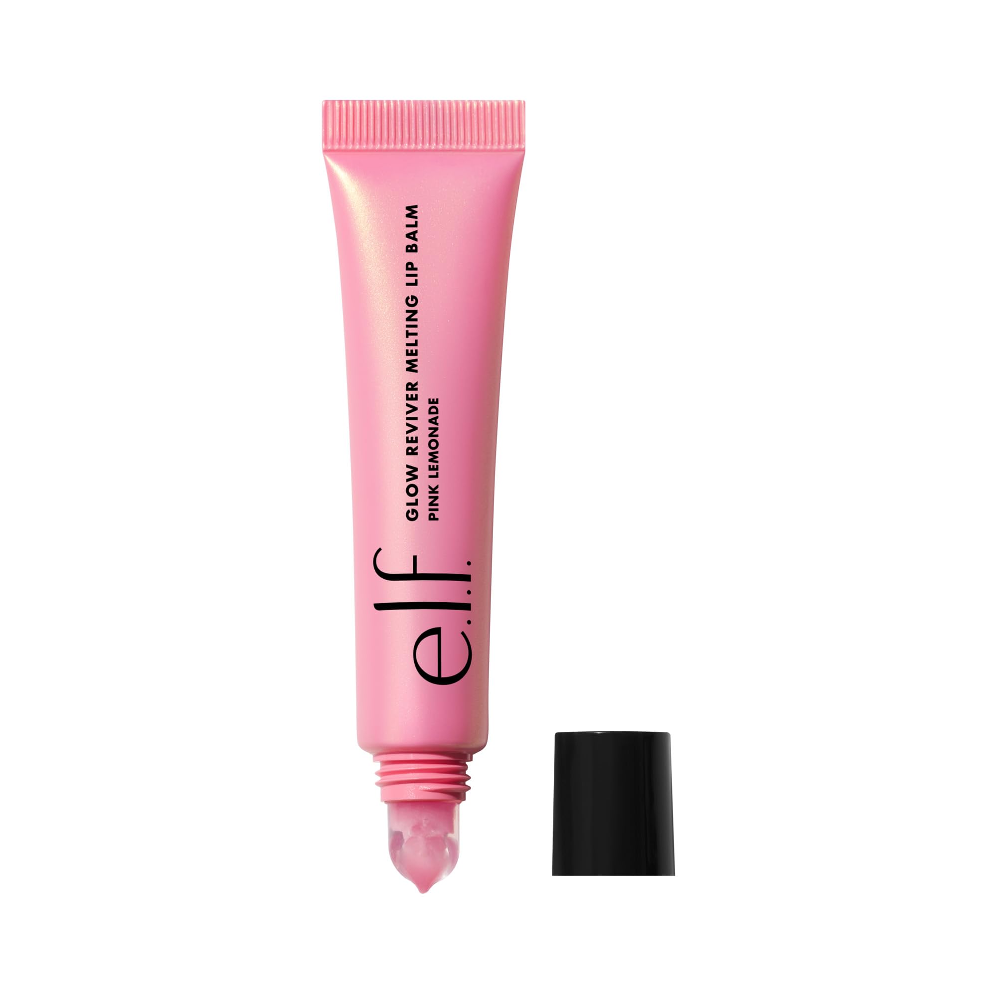 e.l.f. Glow Reviver Melting Lip Balm, Hydrating Tinted Lip Balm For A Glossy Finish & Soft, Supple Lips, Vegan & Cruelty-Free, Pink Lemonade