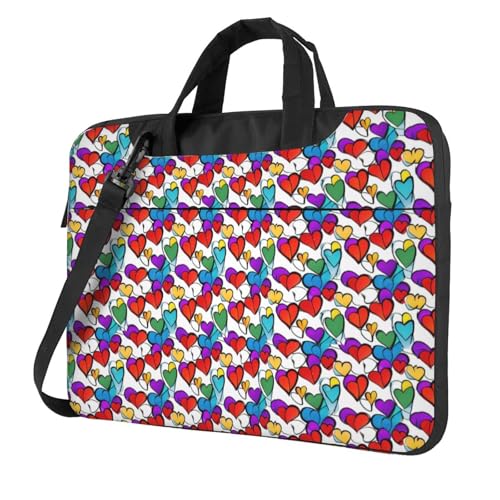 Sacoche ordinateur 15.6 Gay Pride arc-en-ciel pour le bureau et les cours