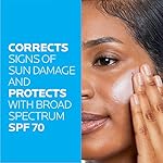 La Roche-Posay Anthelios UV Correct Sunscreen Moisturizer SPF 70, Daily Anti-Aging Face Moisturizer with Sunscreen and Niacinamide to Even Skin Tone & Fine Lines, Sun Protection for Sensitive Skin - Image 5