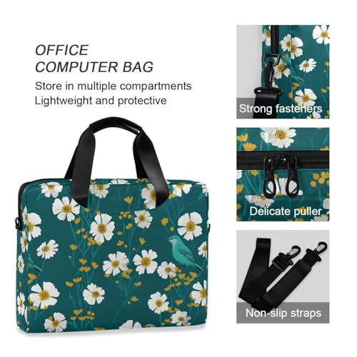 Maletín para portátil 15.6" poliéster turquesa miniatura 6